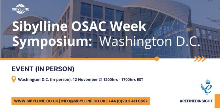 Sibylline OSAC Week Symposium Washington D.C.